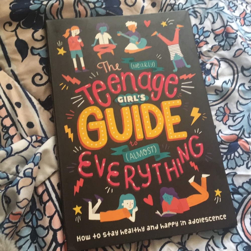 “Teenage girls guide to almost everything” book
